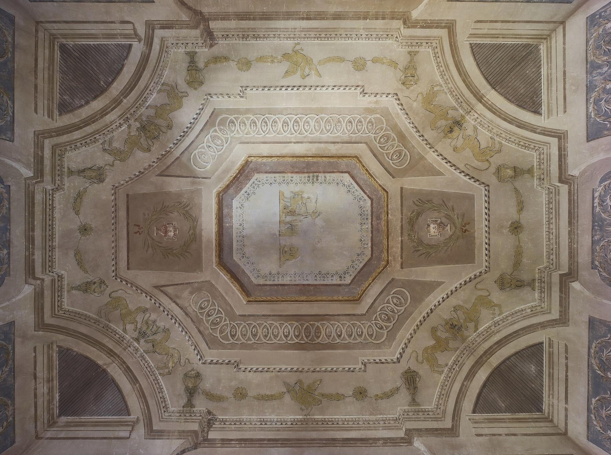 Bagni Di Pisa Palace & Thermal Spa - The Leading Hotels Of The World San Giuliano Terme Exterior foto The ceiling of the chapel